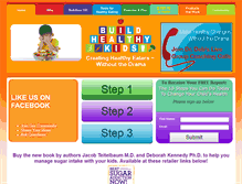 Tablet Screenshot of buildhealthykids.com